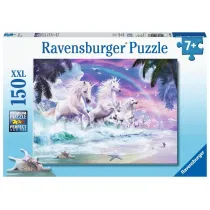 Puzzle 150 el. Jednoro�ce na pla�y 100576 Ravensburger