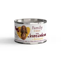 FamilyFirst Puszka dla psa, bogata w kurczaka, z burakami, mae rasy 200 g