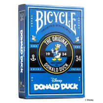 Karty do gry Donald Duck, edycja 90-lecia, kolor niebieski