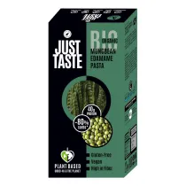 Just Taste Makaron proteinowy (z soi edamame i fasoli mung) fettuccine bezglutenowy 250 g Bio