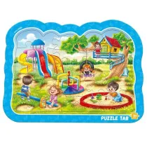 Puzzle ramkowe. Plac zabaw Roter Kafer