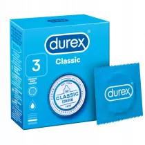 Durex Classic klasyczne prezerwatywy 3 szt.