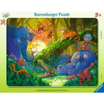 Puzzle 36 Jungle Frame Ravensburger