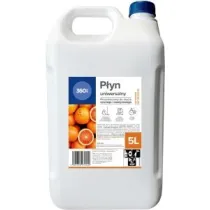 360 Pro Pyn do mycia uniwersalny do mycia rcznego i maszynowego Czerwone Pomaracze 5 l