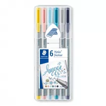 Staedtler Cienkopisy Triplus HYGGE, 0.3 mm, 6 kolorw