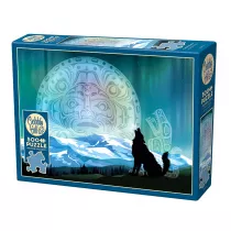 Puzzle 500 Samotny wilk G3 Cobble Hill