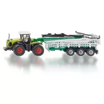 Siku Farmer - Traktor ClaasXerion z cystern S1827