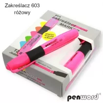 Penword Zakre�lacz r�owy 12 szt.