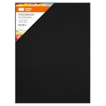 Happy Color Podobrazie bawe�niane impregnowane czarne 30x40cm, 4mm