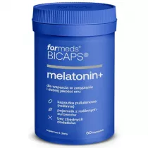 Formeds Bicaps Melatonin+ Suplement diety 60 kaps.