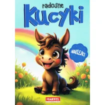 Kolorowanka z naklejkami Radosne kucyki