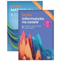 Pakiet podrcznikw: Nowa MATeMAtyka, Nowa Informatyka na czasie. Zakres podstawowy. Liceum i technikum. Klasa 1. Edycja 2024