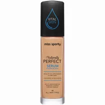 Miss Sporty Naturally Perfect All Skin Serum Foundation podkad do twarzy 40 Neutral 30 ml
