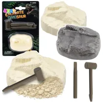 Zestaw archeologiczny kamie� z dinozaurem LeanToys