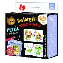 Historyjki najpierw-potem. Puzzle + ksi��eczka