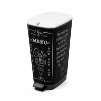 Keter kosz na mieci "coffe menu" 50l it