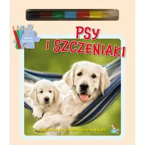 Ksieczka z puzzlami Psy i szczeniaki