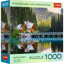 Puzzle 1000 USA Collection: Emerald Lake TREFL