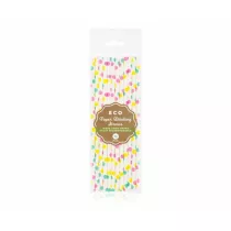 Godan Rurki s�omki papierowe kolorowe groszki SG-RPKG12 6 x 197mm