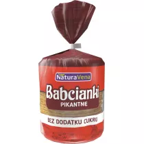 NaturaVena Babcianki pikantne bez dodatku cukru 110 g