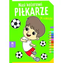 Nasi kolorowi Pilkarze z naklejkami