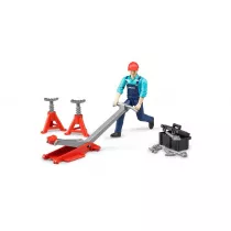 Figurka mechanika z narz�dziami warsztatowymi