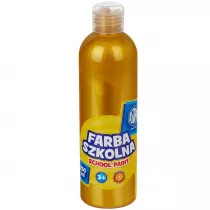 Astra Farba szkolna naturalna tempera metaliczna 250 ml zota