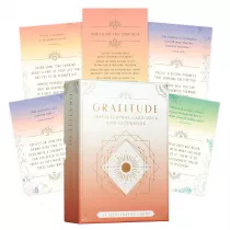 Gratitude Inspirational, karty do wrenia