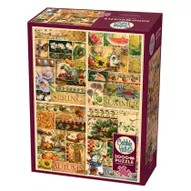 Puzzle 2000 Cztery pory roku G3 Cobble Hill