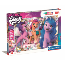 Puzzle 104 el. Super Kolor My Little Pony 20345 Clementoni