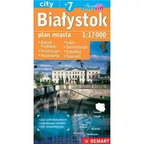 Plan miasta Biaystok +7 1:17 000
