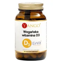Yango Wega�ska witamina D3 suplement diety 90 kaps.