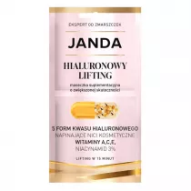 Janda Maseczka suplementacyjna do twarzy Hialuronowy Lifting 8 ml
