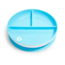 Talerz z przyssawk� Munchkin niebieski