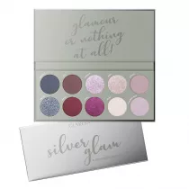 Claresa Paleta cieni do powiek Silver Glam 12 g
