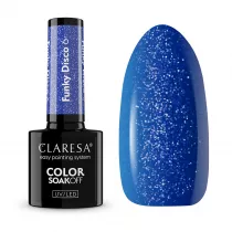 Claresa Soak Off UV/LED Funky Disco lakier hybrydowy 6 5 g