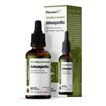Pharmovit Ekstrakty w kroplach ashwagandha bezglutenowe 30 ml