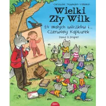 Wielki zy wilk 14 maych wilczkw i czerwony..