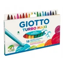 Markery Turbo Maxi 18 kolor�w GIOTTO