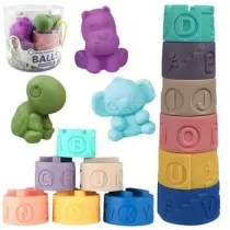 Klocki sensoryczne wie�a