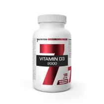 7Nutrition Vitamin D 2000 - Witamina D 2000IU suplement diety 120 kaps.