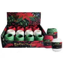 Interdruk Rafia 20m Christmas