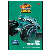 Unipap Blok techniczny A4/10K 190 g/m2 Hot Wheels (10szt)