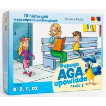 Historyjki obrazkowe. Papuga Aga opowiada. Cz 2