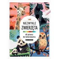 Art therapy. Kolorowanka antystresowa. Niezwyk�e zwierz�ta. 40 plansz do kolorowania