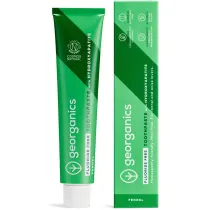 Georganics Naturalna, remineralizuj�ca pasta do z�b�w, z hydroksyapatytem, bez fluoru, do codziennej piel�gnacji o delikatnym posmaku kopru w�oskiego 75 ml