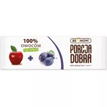 Porcja Dobra Przekska jabkowo - liwkowa bez dodatku cukrw 16 g