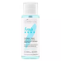 Bielenda Fresh Hero woda micelarna do oczyszczania i demakijau twarzy i oczu 400 ml