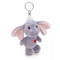 NICI 61480 Brelok pluszowy So ciemnoszary Love 10cm GREEN