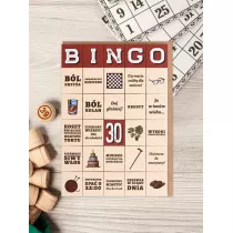 Nadwyraz.com Kartka 30 Urodziny Bingo